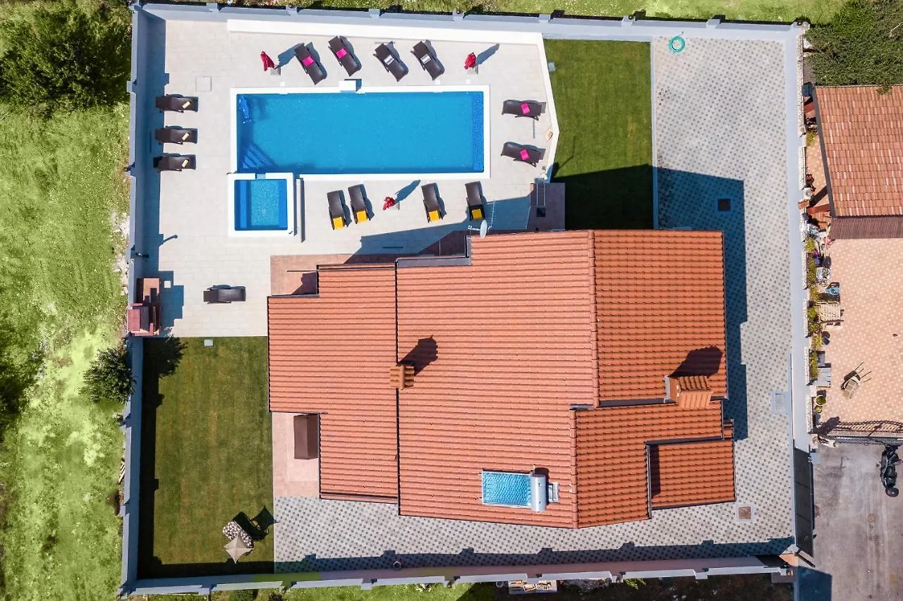 Luxury Villa Hedone With Pool & Whirpool In Pula Near The Beach Croatia